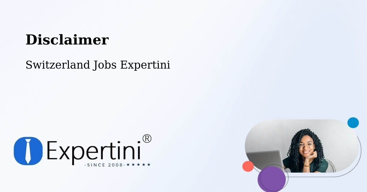 Disclaimer – Sursee - Switzerland Jobs Expertini