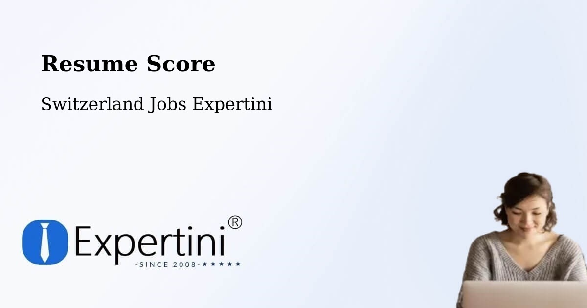 Resume Score & Job Description Match Tool – Sursee - Switzerland Jobs Expertini