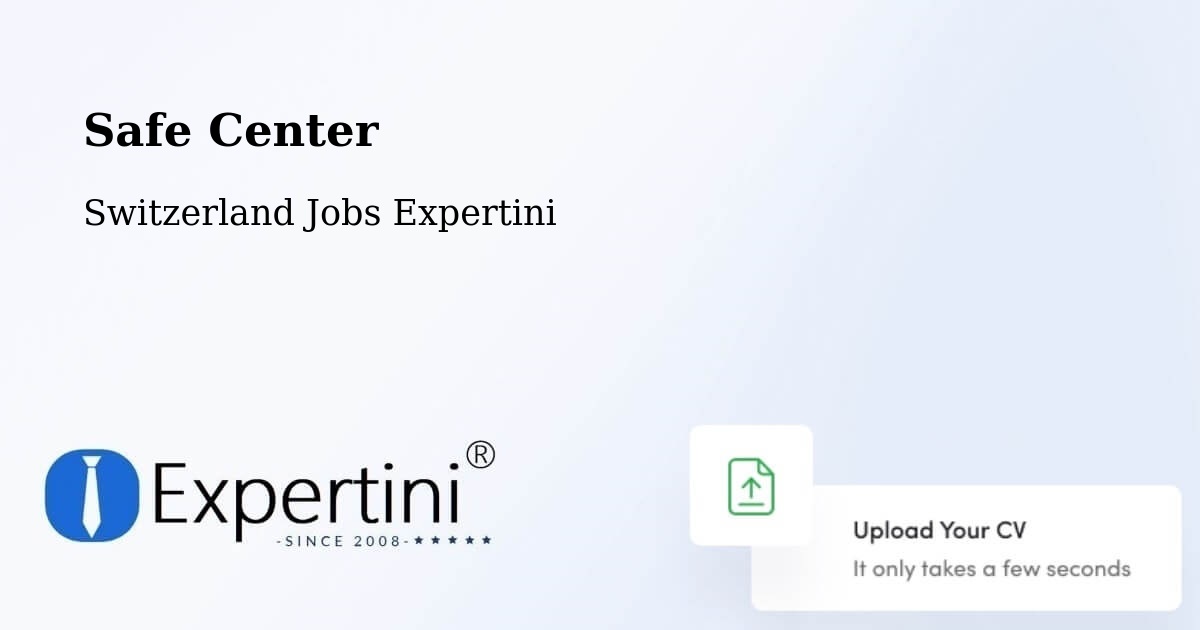 Safety Center – Sursee - Switzerland Jobs Expertini
